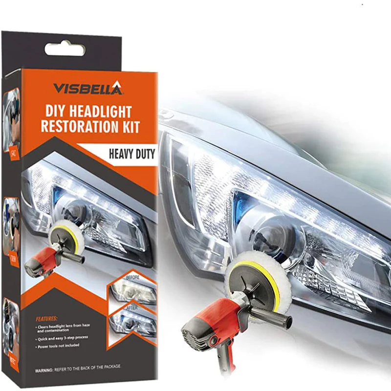 Kit Profesional Polish Faruri, Toate Accesoriile Incluse