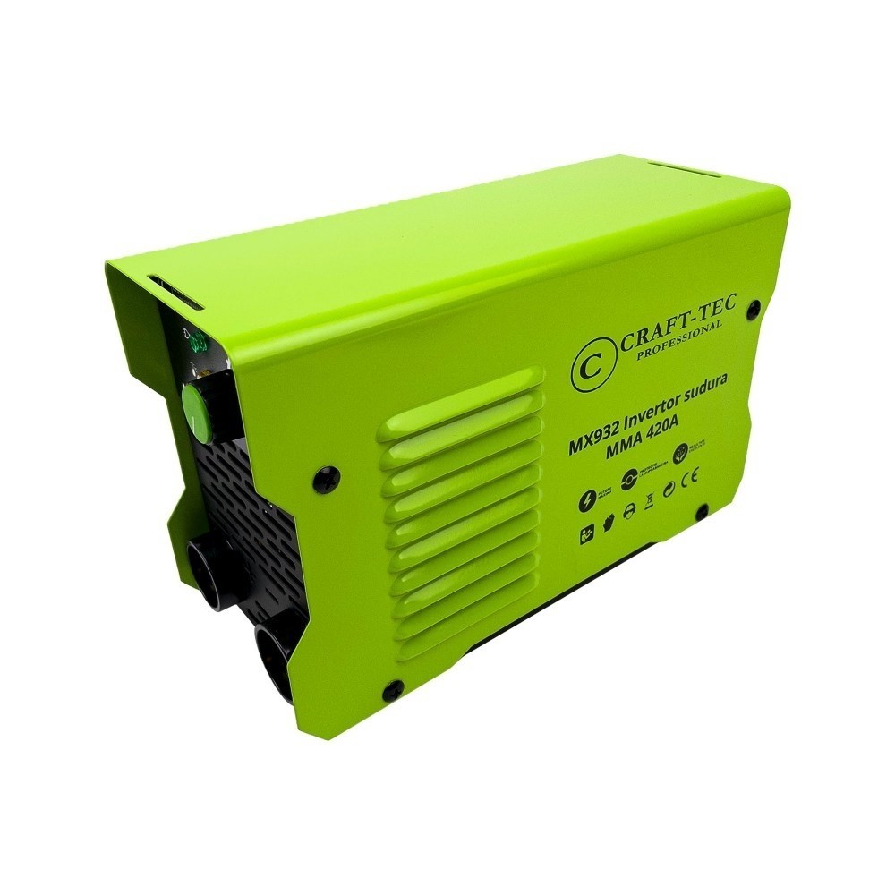 Aparat de sudura, DISPLAY ELECTRONIC, Invertor de sudura CRAFT-TEC, MMA420A