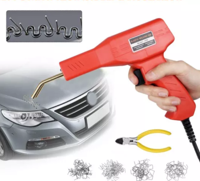 KIT MULTIFUNCTIONAL PENTRU REPARAT ELEMENTE DIN PLASTIC, INCLUDE 200 CAPSE, PUTERE 50W