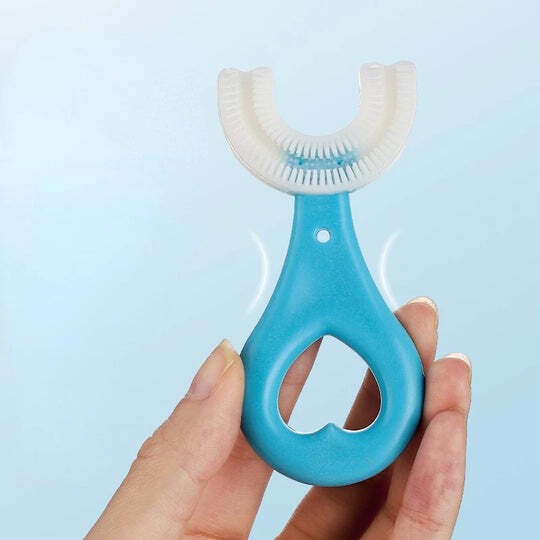 SET 2x Periuta de dinti pentru copii circulara