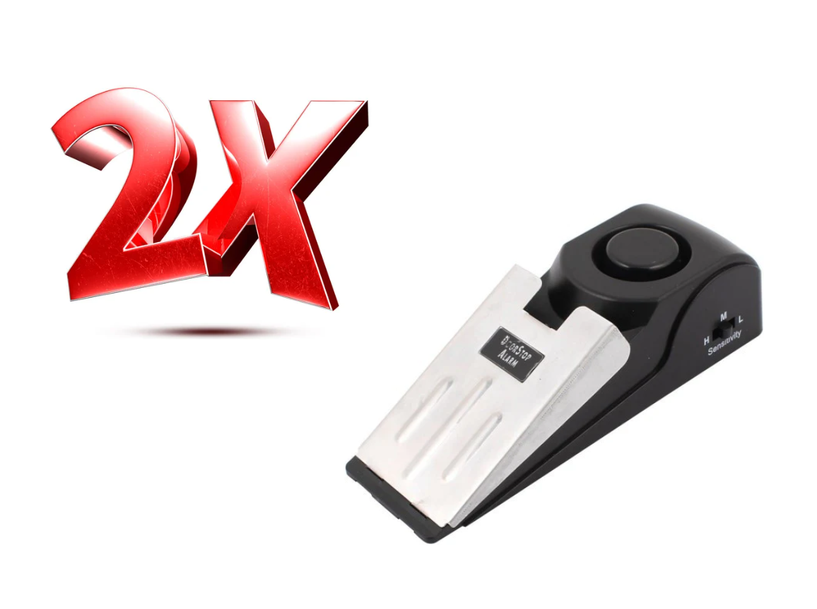 OFERTA 1+1 Opritor pentru usa, dotat cu sistem de alarma 120dB