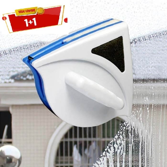 Stergator magnetic pentru geamuri 3D CleanWindow PRO 