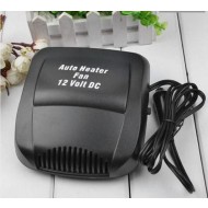 Ventilator 12V aeroterma 2 in 1, 150W, Negru