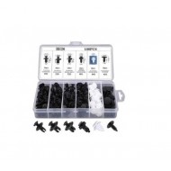 Clipsuri auto universale de fixare tapiserie, 100 piese