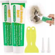 Set 2x Kit Alb pentru Reparat Peretii, Pasta Speciala pentru Reparatia Fisurilor sau Zgarieturilor de pe pereti